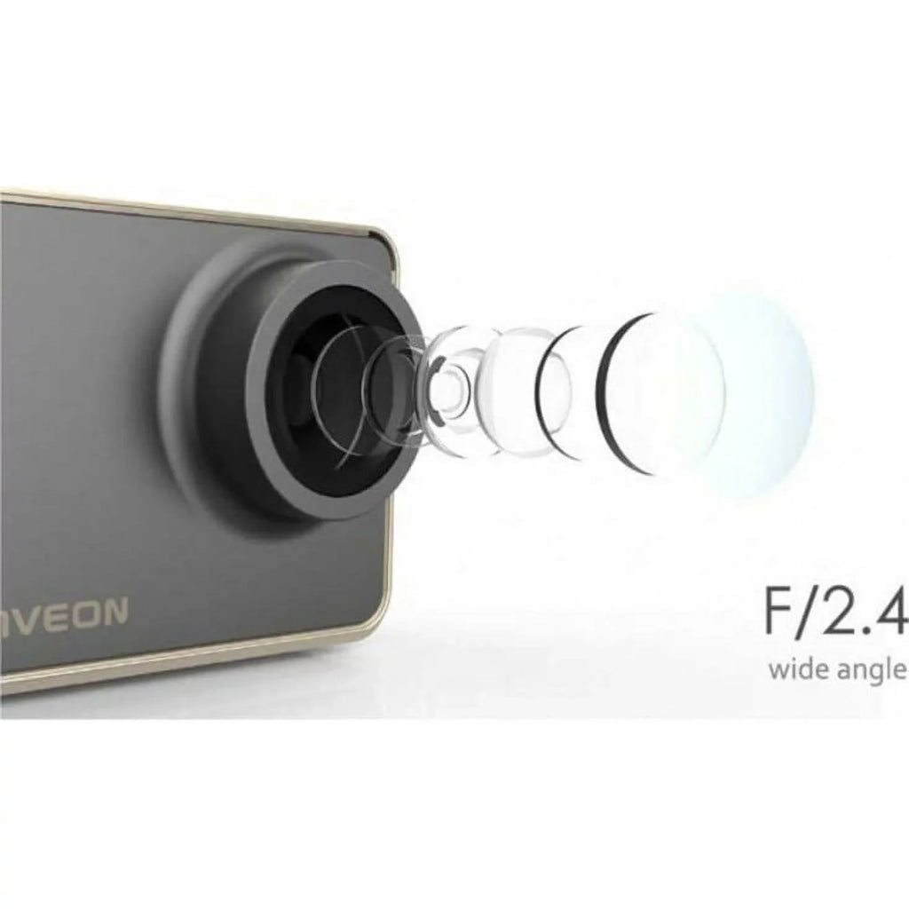 ACTIVEON Digital Camcorder, 2" LCD Touchdisplay, CMOS, Full HD, Gold