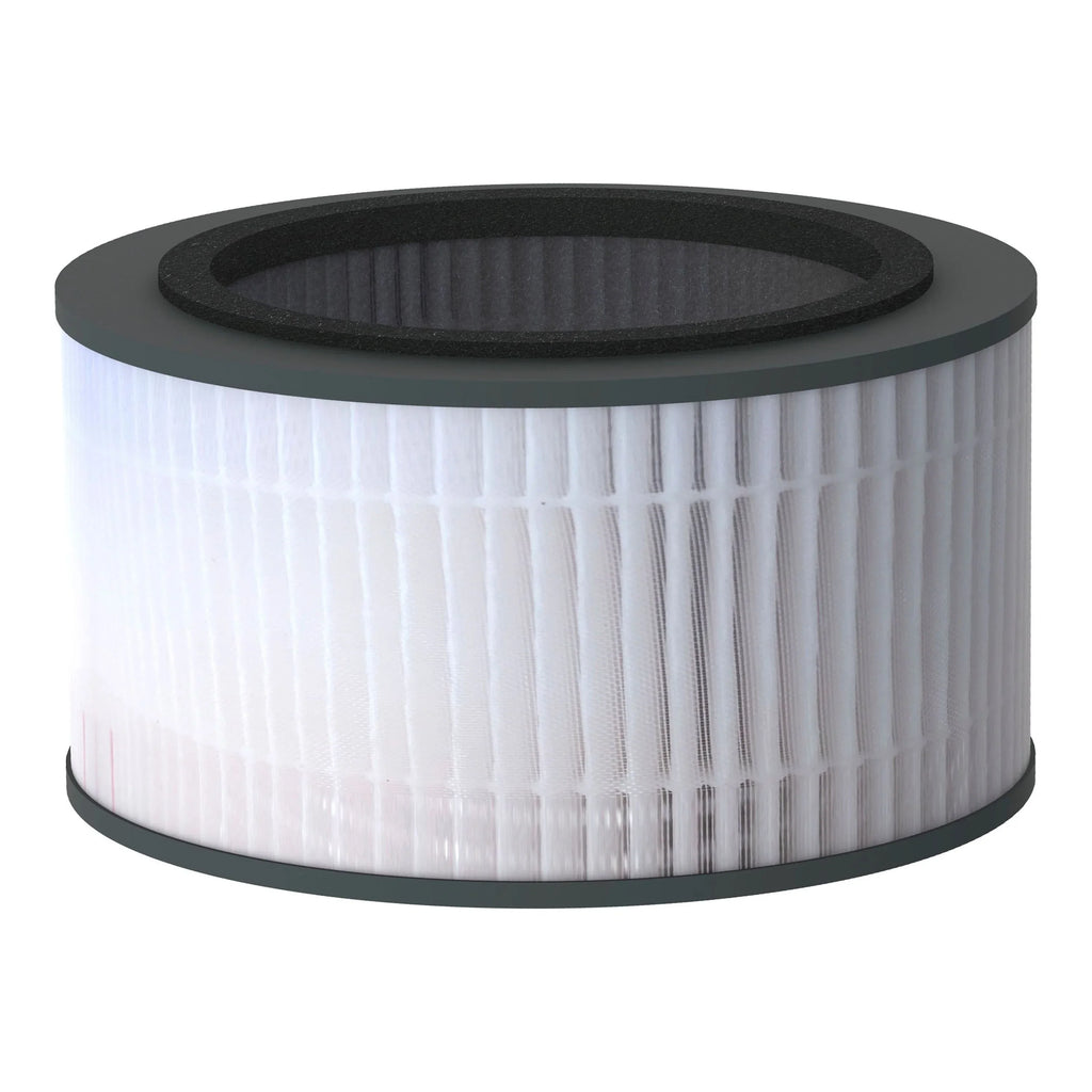 Bionaire True HEPA Mini Tower Air Purifier, White, Removes 99.7% of Allergens, 1 Count