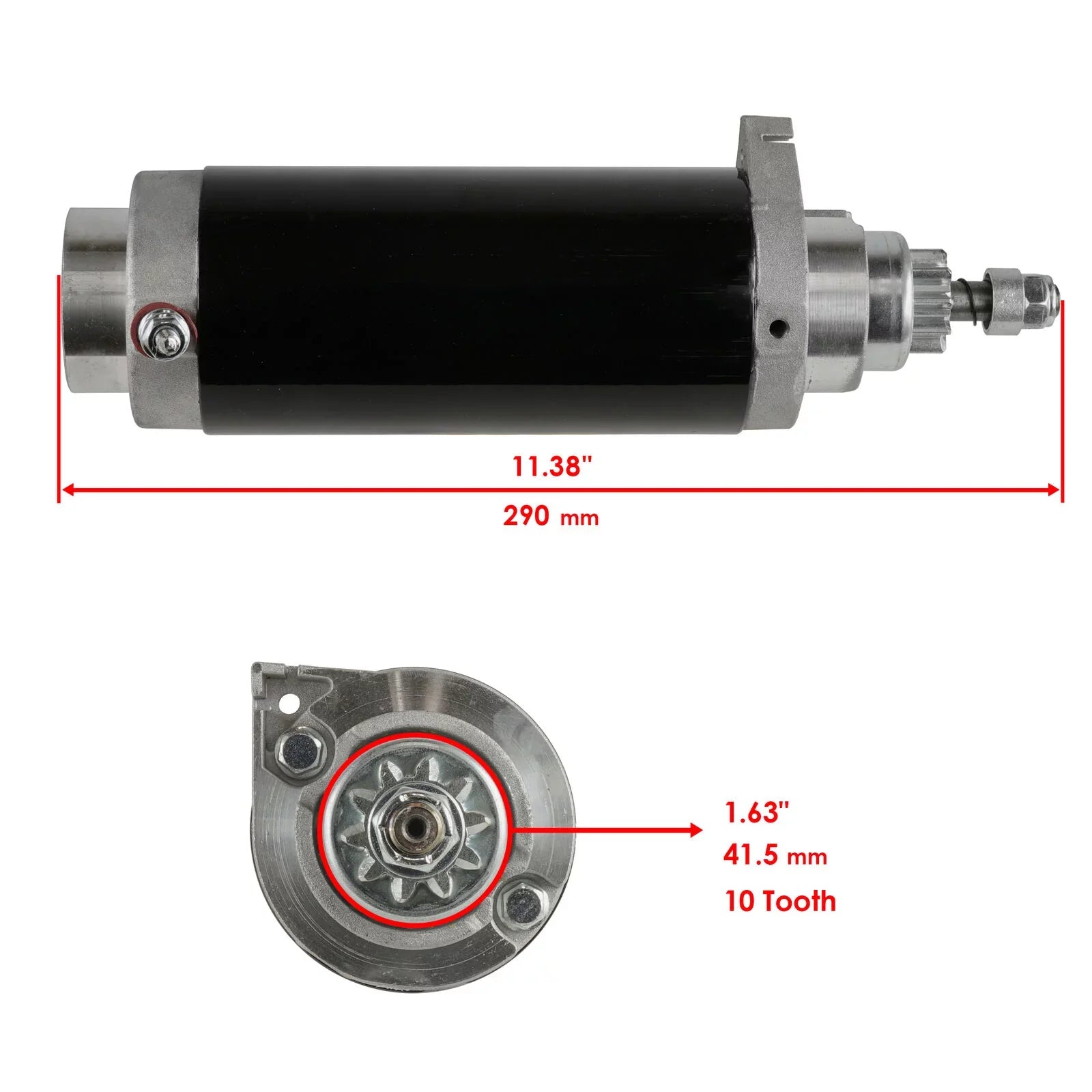 Starter for Mercury 150 150Hp 175 175Hp 150Elpto XR2 175Elpto 1984-1988 Marine