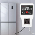 Shinysix Temperature Controller Socket with Timer Switch, NOYAFA NF-567 Digital Thermostat 800W 10A, Cooling Heating Temperature Sensor Plug – Ideal for Home Appliances