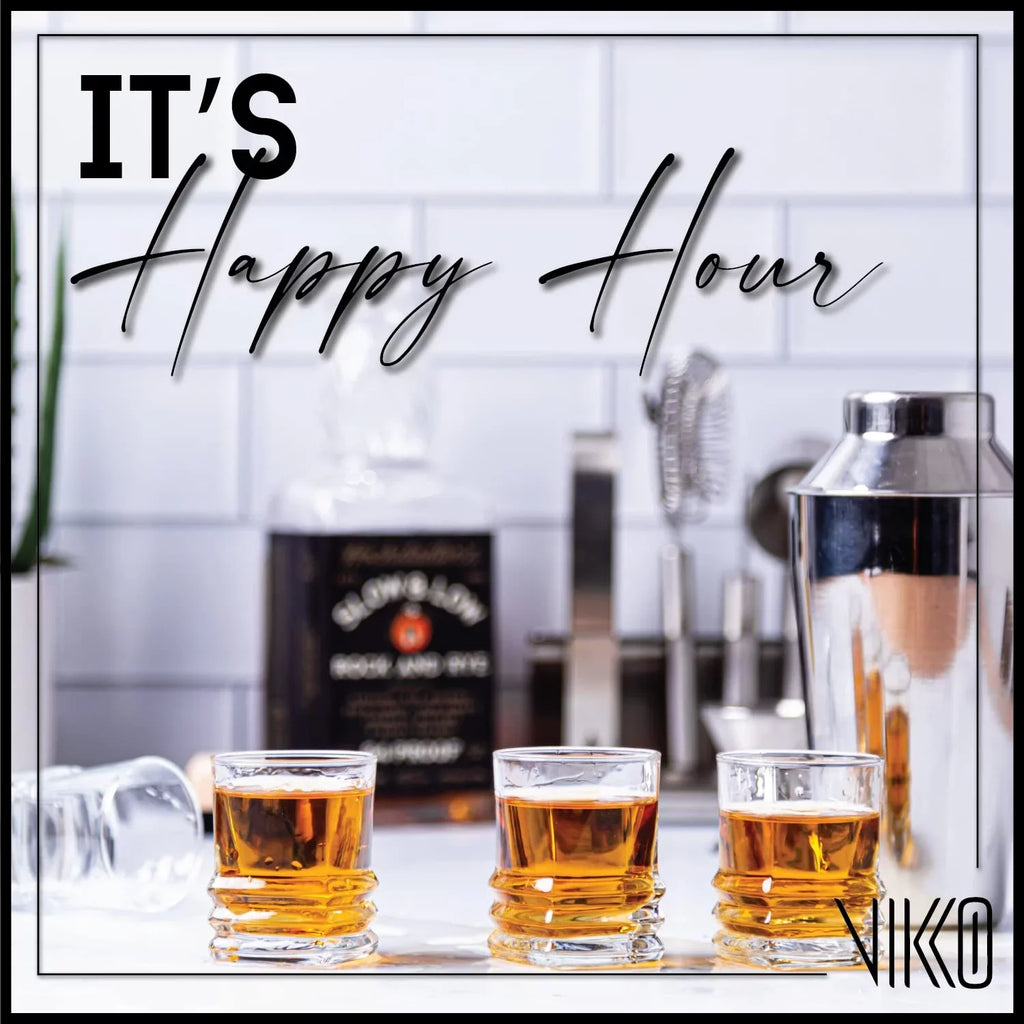 Vikko 1.9 Ounce Shot Glasses, Set of 6 Small Liquor and Spirit Glasses, Durable Tequila Bar Glasses For Alcohol and Espresso Shots, 6 Piece Mini Shooter Glass Set (Chile)