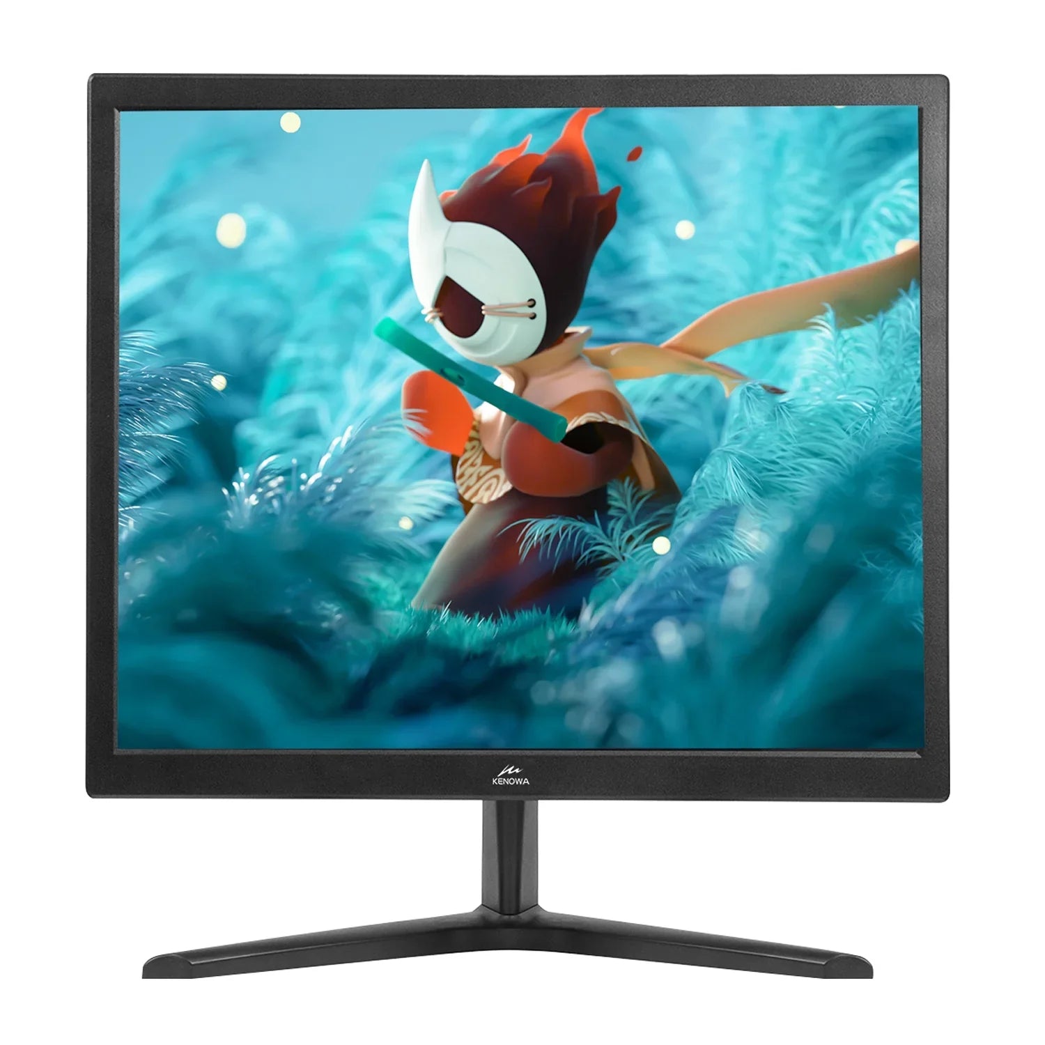 KENOWA 17 inch Ultra Slim 60Hz 1280X1024 LCD Computer Monitor, 250 CD/m² Desktop Gaming Computer Display FLatitude Panel HDMI Compliant VGA
