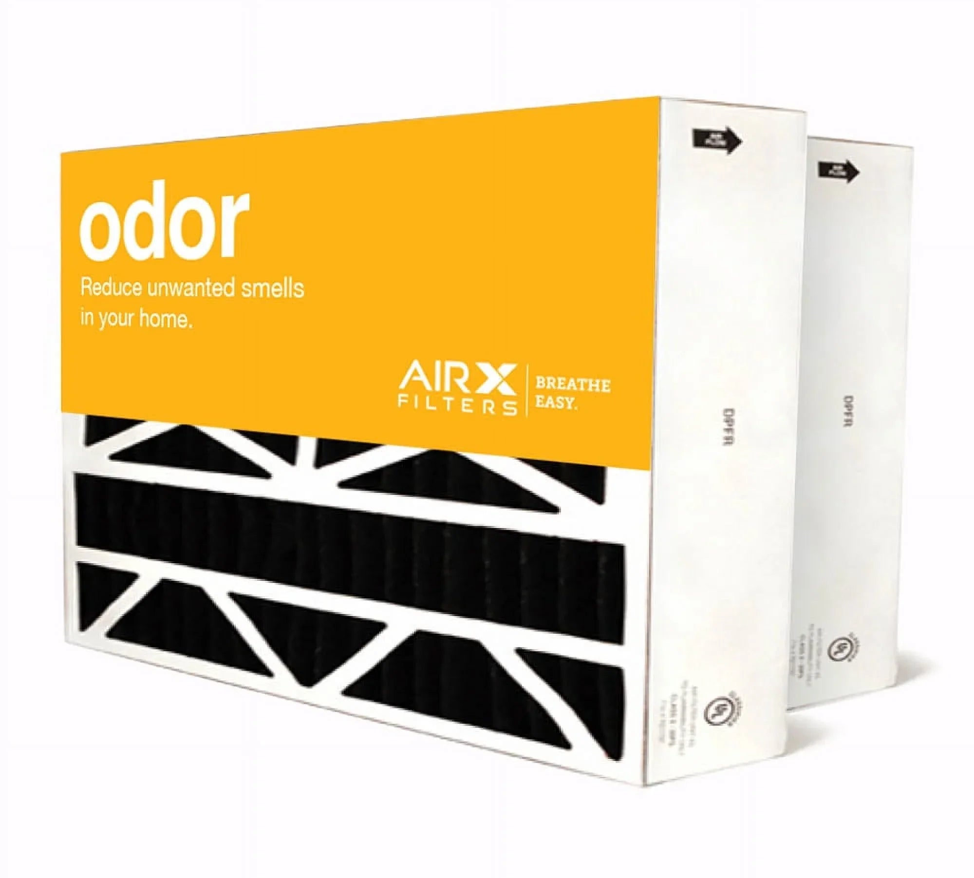 AIRx Filters Odor 16x28x6 Air Filter MERV 8 Replacement for Aprilaire Space-Gard 401 to Fit Media Air Cleaner Cabinet Aprilaire Space-Gard 2400, 2-Pack