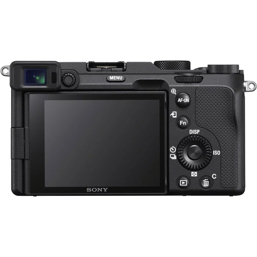 a7C Mirrorless Camera (Black) with 28-60mm Lens+24mm f/2.8 G Lens +3 PC Filter +64GB