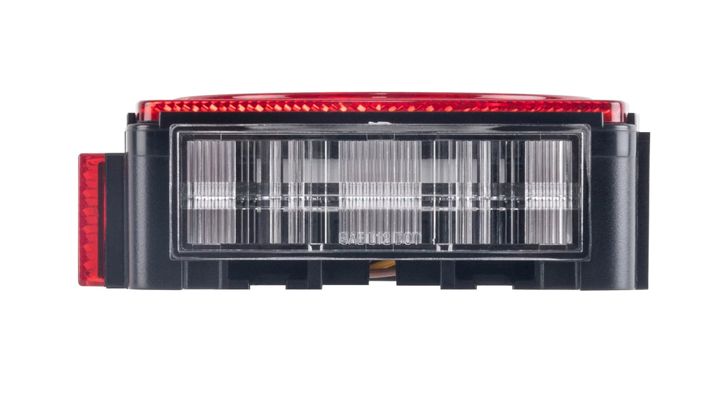Hopkins Towing LED Submersible Trailer Light Kit with Reverse Light, Red, C7425