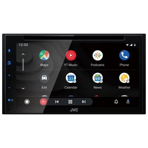 JVC KW-V66BT 6.8" Car CD/DVD Player  Carplay Android Receiver+Backup Camera