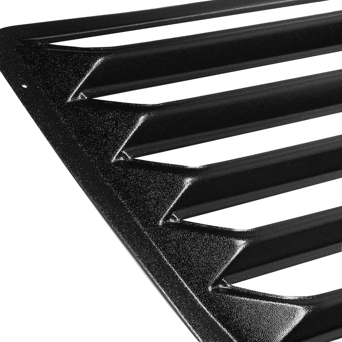 DNA Motoring WINL-004 For 1997 to 2017 Chevy Express GMC Savana 1500 2500 3500 Van 2Pcs Rear Window Scoop Louvers Sun Shade Cover 01 02 03 04 05 06 07 08 09 10 11 12 13 14 15 16