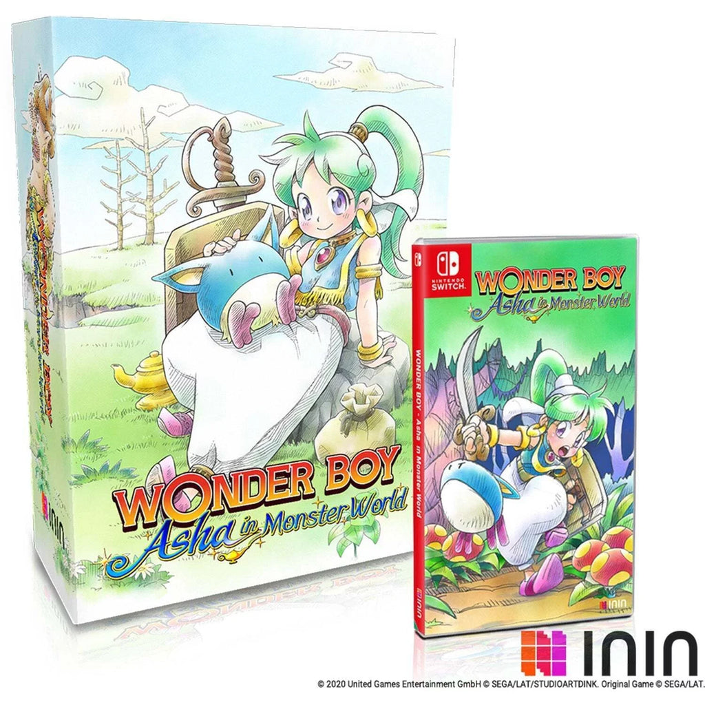 Wonder Boy: Asha in Monster World - Collector's Edition [Nintendo Switch] NEW