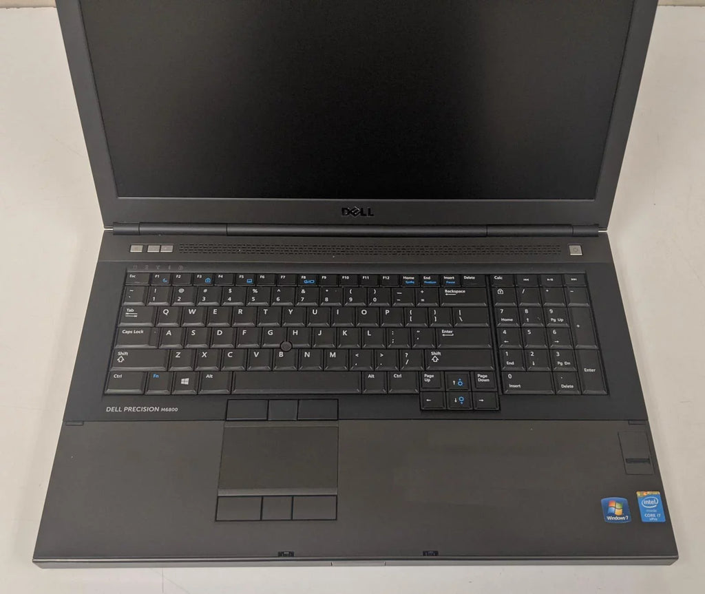 Used  M6800 Gaming Laptop Core i7 2.7GHz Quad Core 16GB Memory 256GB Solid State Hard Drive Nvidia Graphics Windows 10 Home