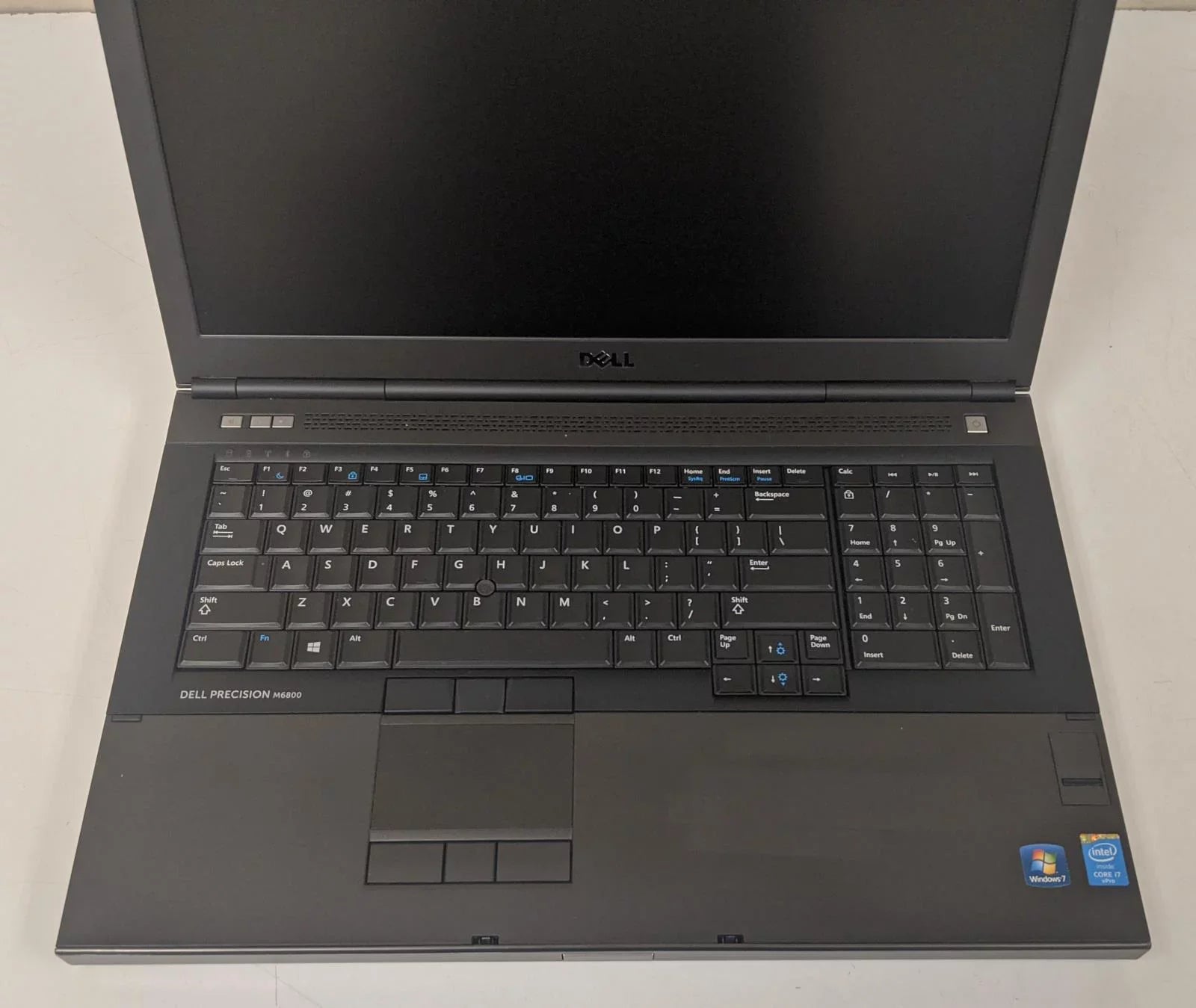 Used  M6800 Gaming Laptop Core i7 2.7GHz Quad Core 16GB Memory 256GB Solid State Hard Drive Nvidia Graphics Windows 10 Home