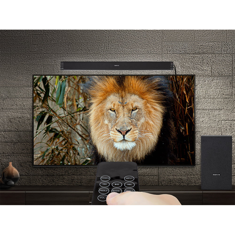 XBR55X900H 55-inch 4K UHD Full Array LED Smart TV 2020 Bundle with Deco Gear Sound Bar with Subwoofer, Wall Mount, 6-Outlet Surge Adapter, Screen Cleaner and TV Essentials 2020