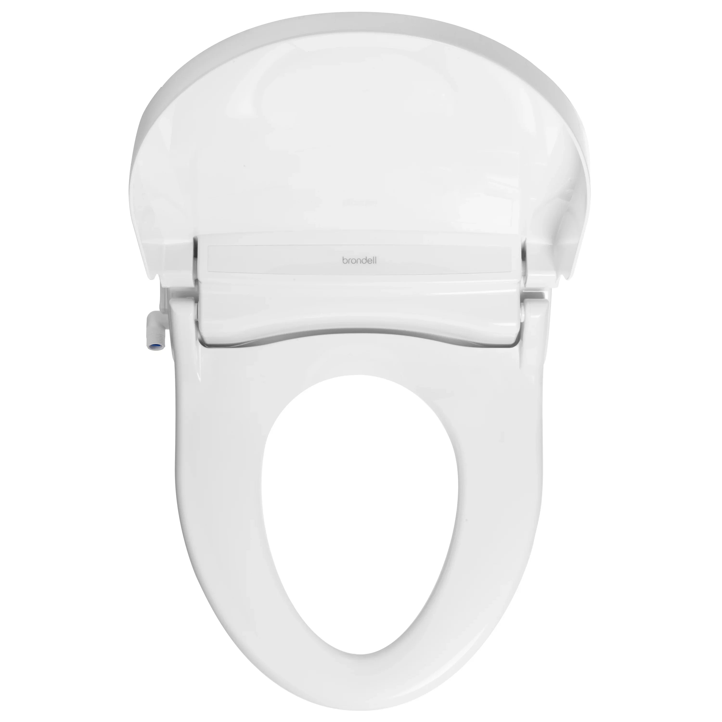 Brondell Swash DR802 Advanced Bidet Toilet Seat with Remote Control, Round White