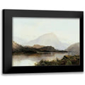 De Breanski, Alfred 18x14 Black Modern Framed Museum Art Print Titled - The Hills of Loch Lomond