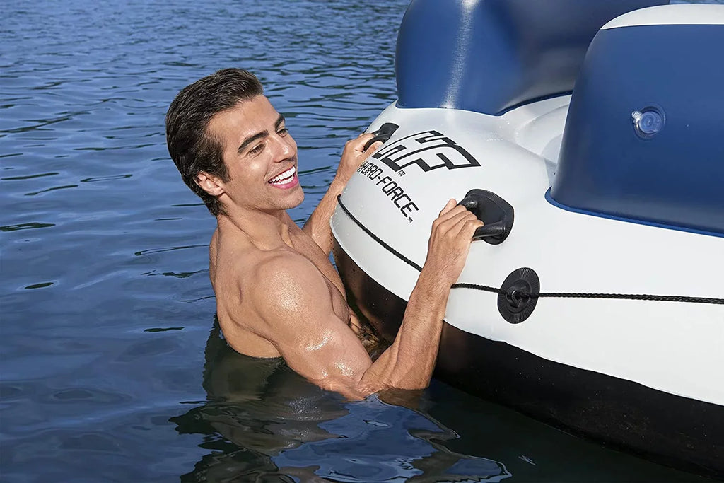 Hydro-Force Lazy DayZ 4-Person InfLatitudeable Party Island