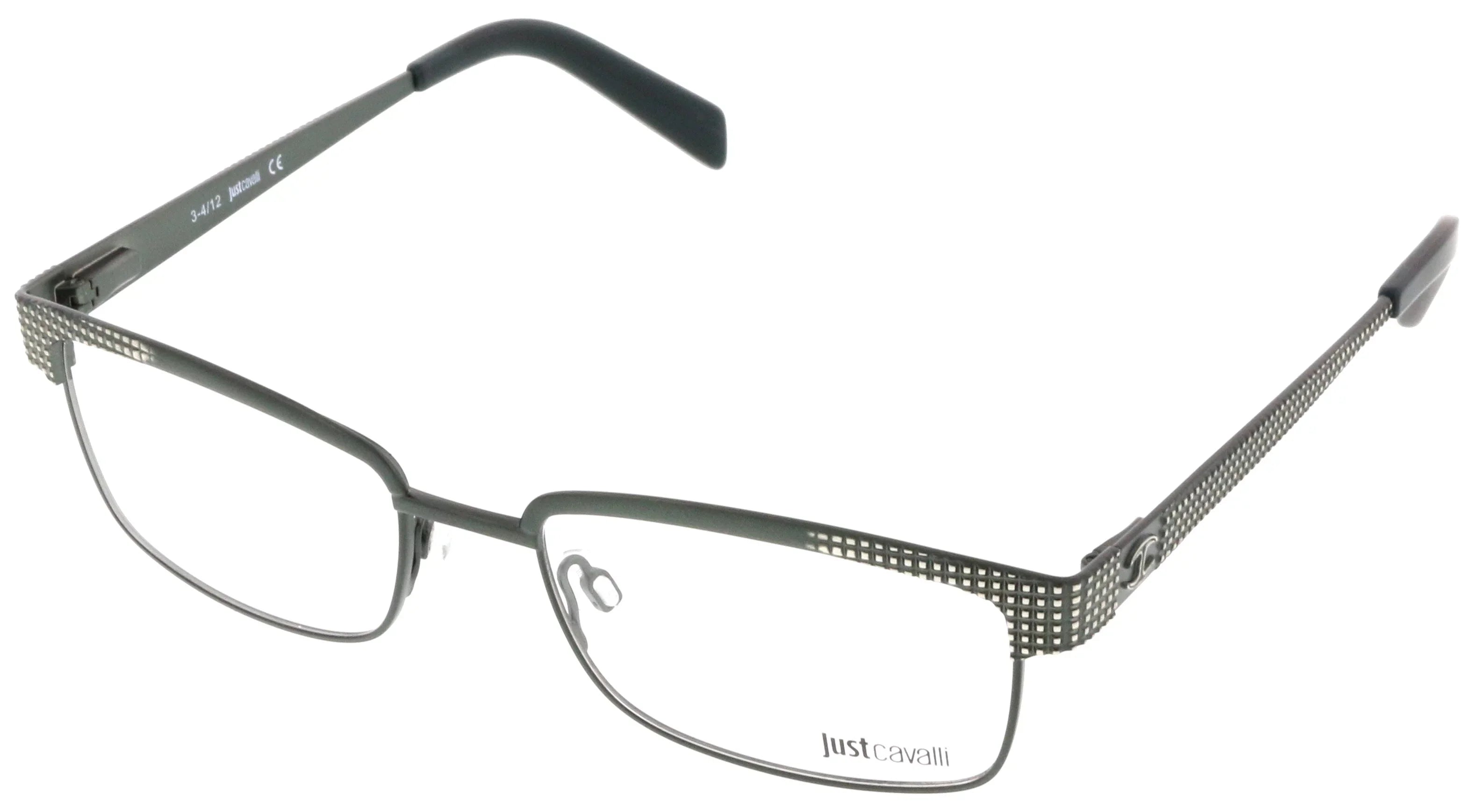 Just Cavalli JC0548/V 098 Olive Green Rectangle Optical Frames