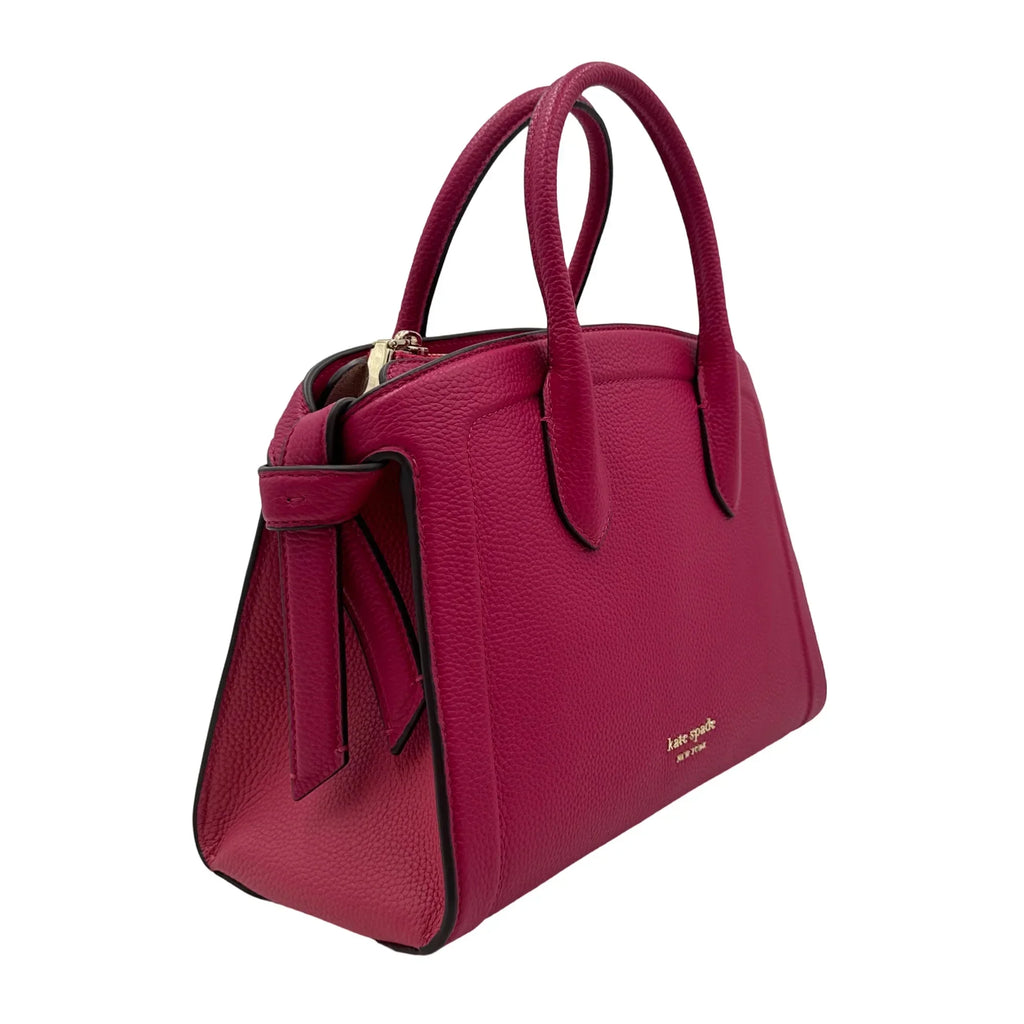 Kate Spade Knott Colorblocked Medium Zip Top Satchel - Renaissance Rose Multi
