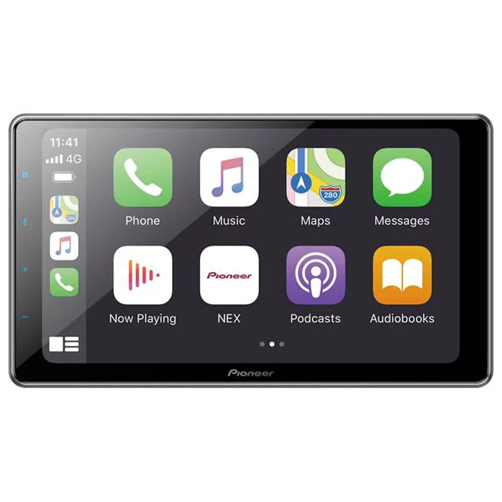 New Pioneer DMH-WT7600NEX 1-DIN 9" Digital Media Receiver & License PLatitudee Camera