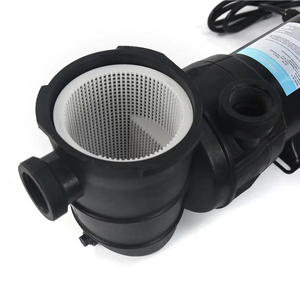XtremepowerUS 1.5  Self Prime Above Ground Variable 2-Speed Swimming Pool Pump Spa 2" Strainer Basket Filter