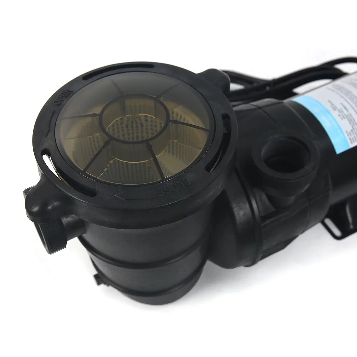 XtremepowerUS 1.5  Self Prime Above Ground Variable 2-Speed Swimming Pool Pump Spa 2" Strainer Basket Filter