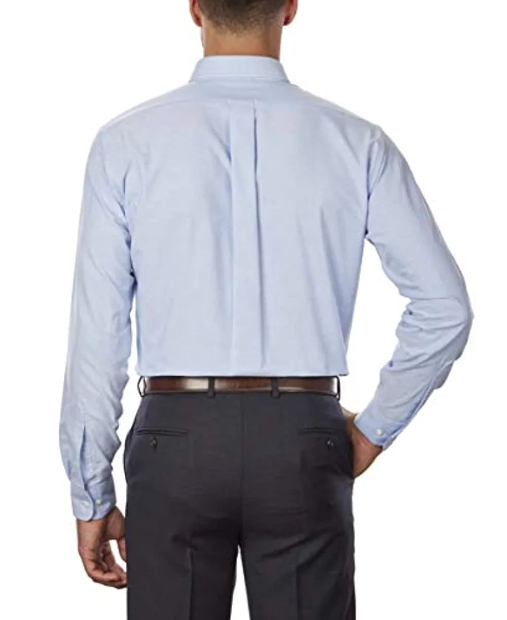 Van Heusen Men's Dress Shirt Regular Fit Oxford Solid