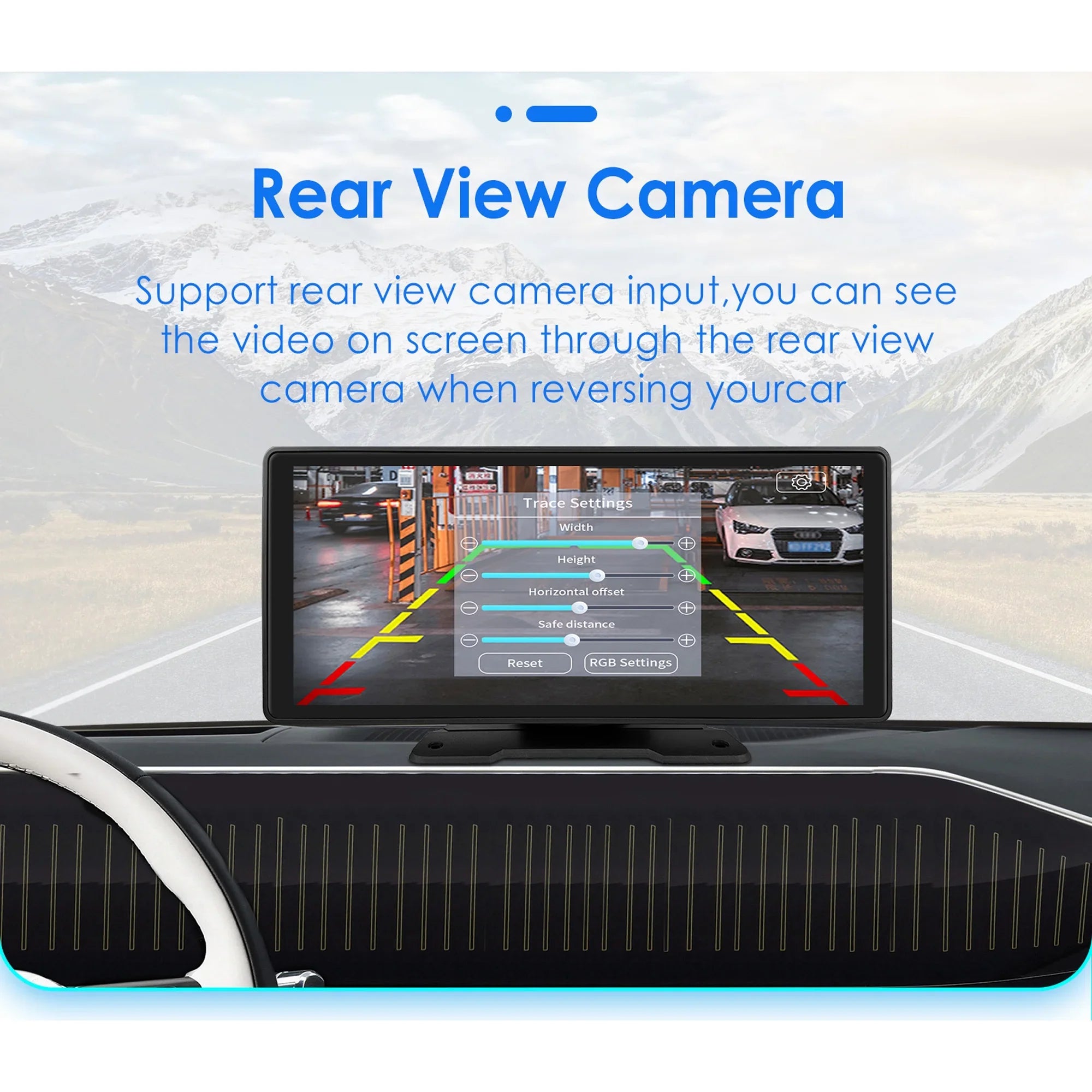 Android Auto Wireless  Carplay 360° Adjustable 10.26 Inch Touchdisplay Car Radio Stereo Head Unit Bluetooth GPS Navigation Player With Backup Camera