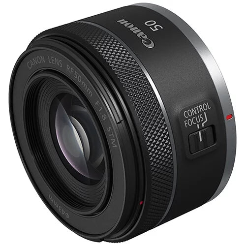 RF 50mm F1.8 STM: for  Full Frame Mirrorless RF Mount Cameras [EOS R, EOS RP, EOS R5, EOS R6] + Pixi -Starter Bundle (International Version)