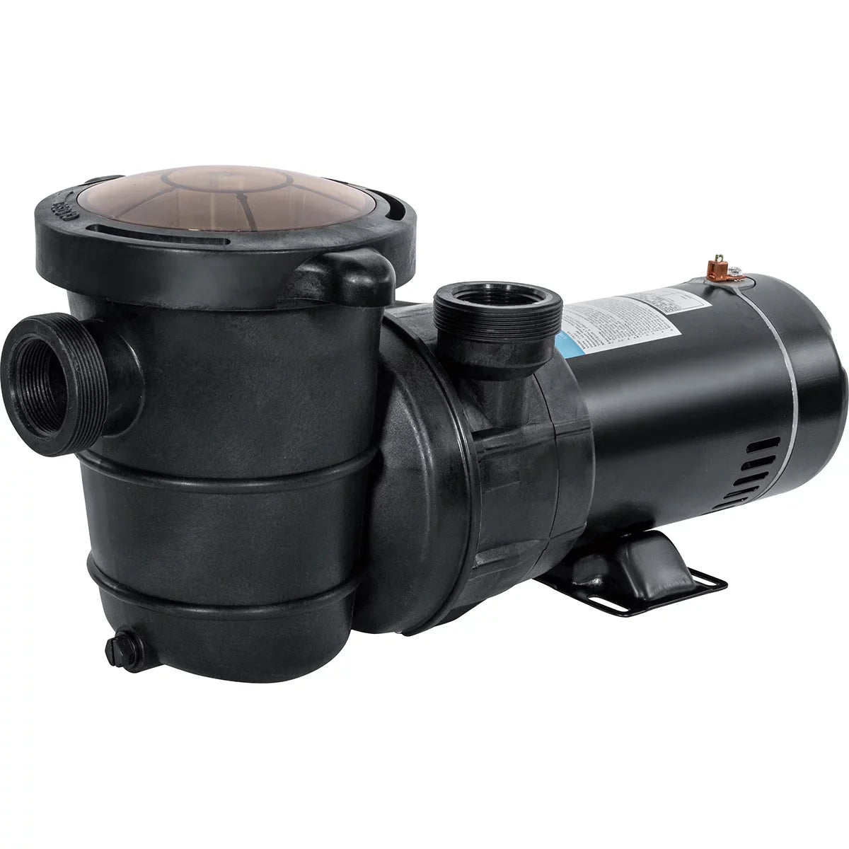 XtremepowerUS 1.5  Self Prime Above Ground Variable 2-Speed Swimming Pool Pump Spa 2" Strainer Basket Filter