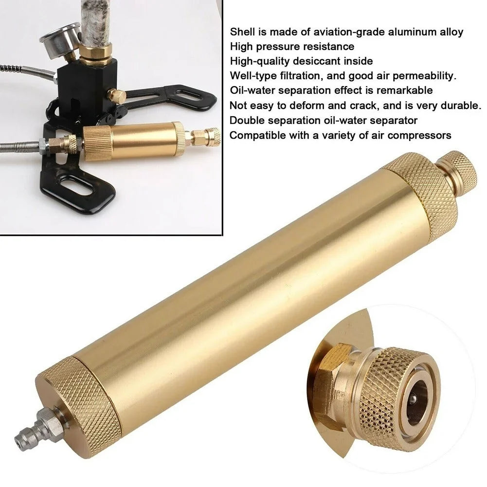 30Mpa 4500PSI PCP Compressor Oil Water Separator High Pressure Air Pump Filter
