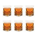 Vikko 1.9 Ounce Shot Glasses, Set of 6 Small Liquor and Spirit Glasses, Durable Tequila Bar Glasses For Alcohol and Espresso Shots, 6 Piece Mini Shooter Glass Set (Chile)