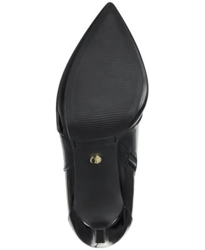 THALIA SODI Womens Black 3/4" PLatitudeform Comfort Trixi Pointy Toe Stiletto Zip-Up Dress Boots 5 M