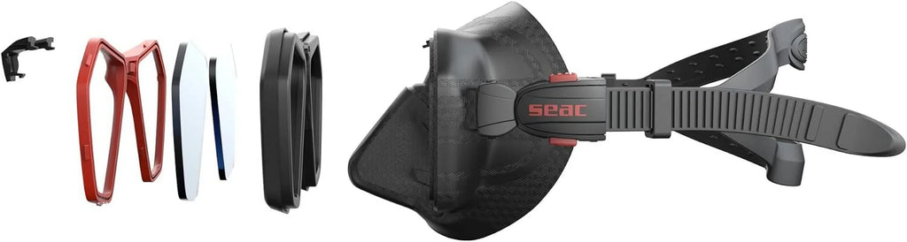 Compact Low Volume Mask For Freediving And Spearfishing