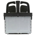 Universal Front Dashs Car Cup Holder Sliding for Bora Golf MK4 VW 's B6 A3/A4/A5/A6/Q5/Q7 Black