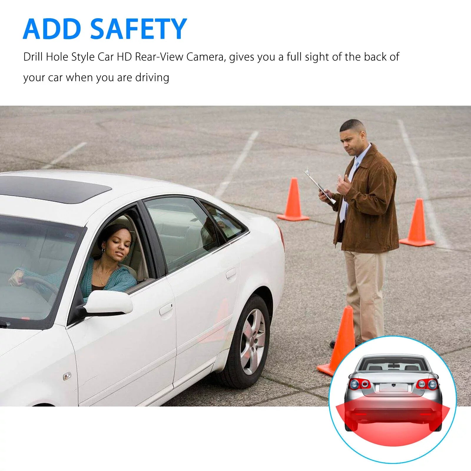 Universal Car Rear View Camera Auto Parking Reverse Backup Camera Night Vision