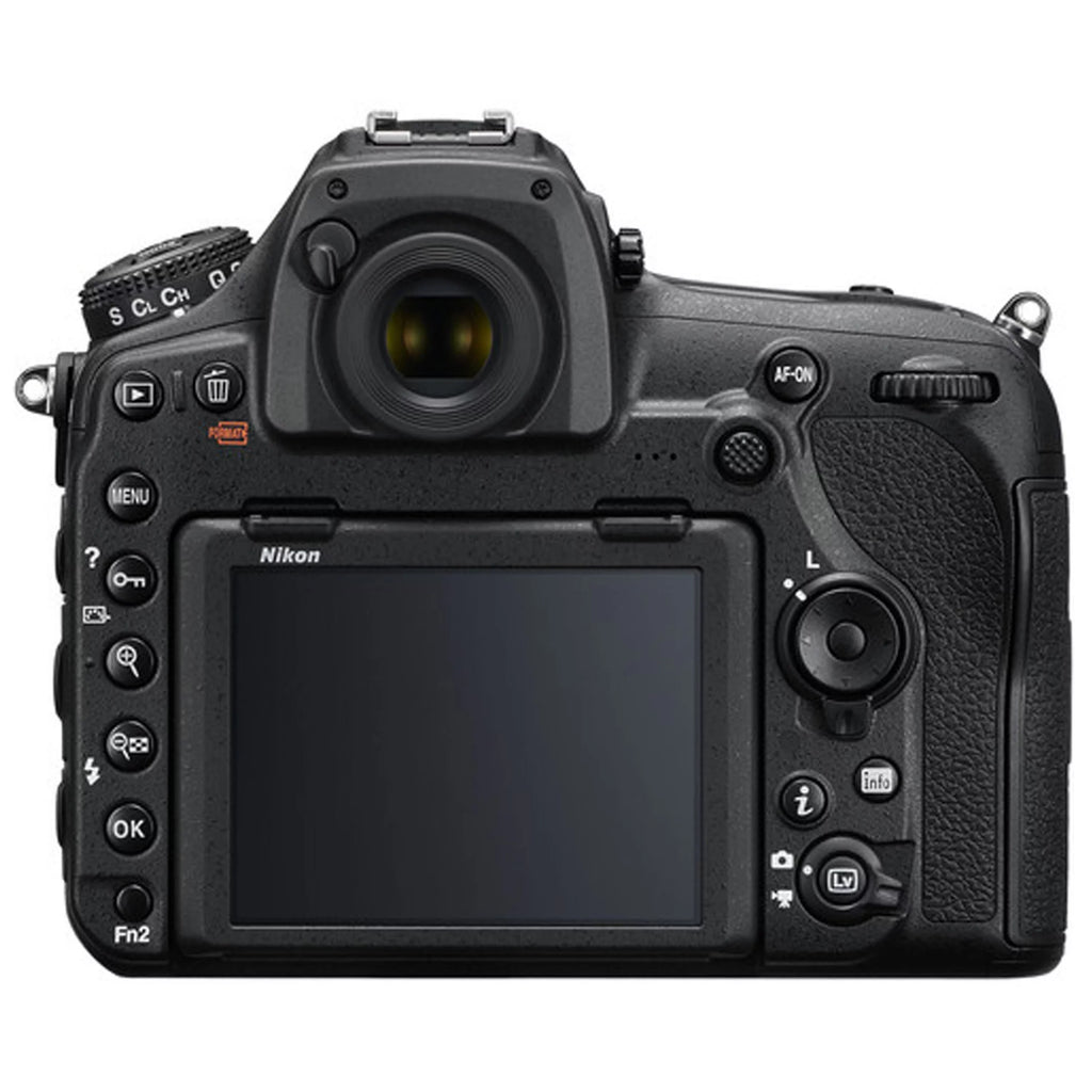 D850 DSLR Camera 45.7 MP Body No Lens- 64GB Extreme Speed Card, LED Always on Light, Tripod,Gripod, Case, and More 30pc Video Bundle