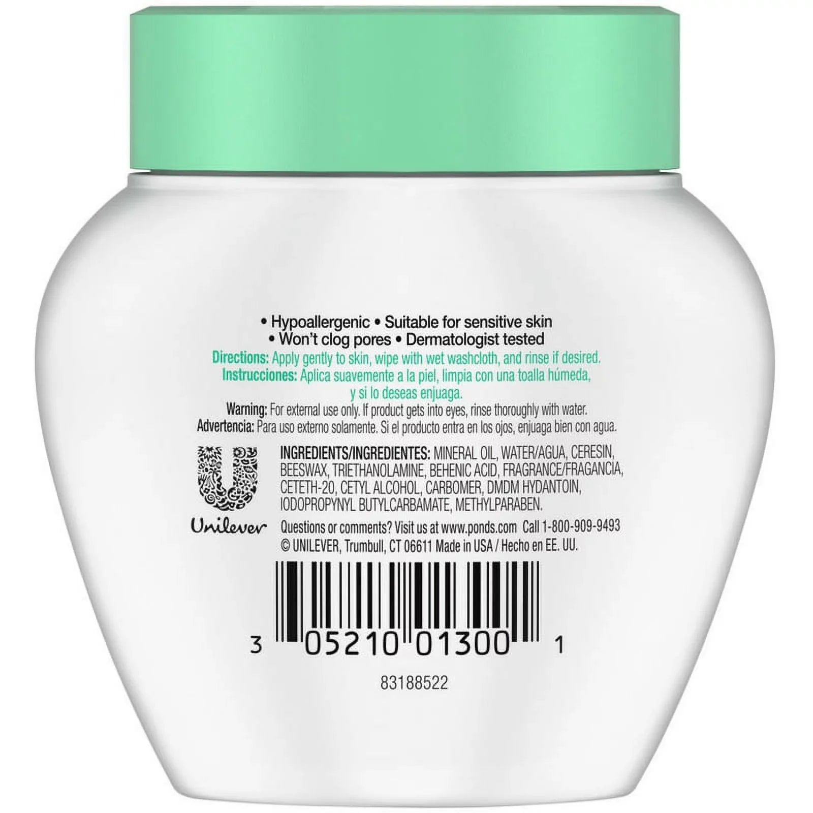 6 Pack - Pond's Cold Cream Cleanser 3.5 oz