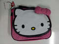 Hand Bag - Hello Kitty - Pink w/Hearts and 3D bow New 679375