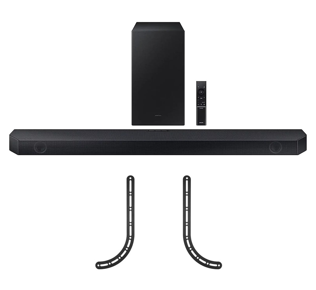HW-Q600C 3.1.2ch Soundbar and Subwoofer with Dolby Atmos with a Walts TV SOUNDBAR-MOUNT for Compatible Soundbars Under 15lb (2023)
