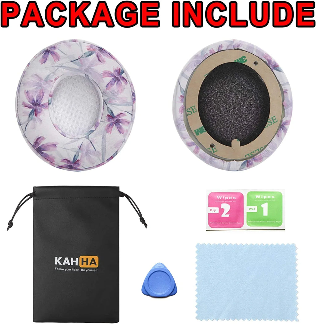 Ear Pads,Replacement earpads with Noise IsoLatitudeion Memory Foam Ear Cushions Compatible with Beats Solo 2 & 3