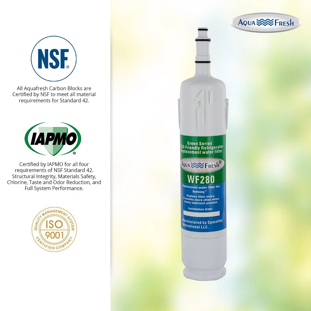 Aqua Fresh Replacement Water Filter for DA29-00012A, DA97 03175A, HAFCN, HAF-CN, HAFCN/XAA -(Buy 6 Get 3 Free)